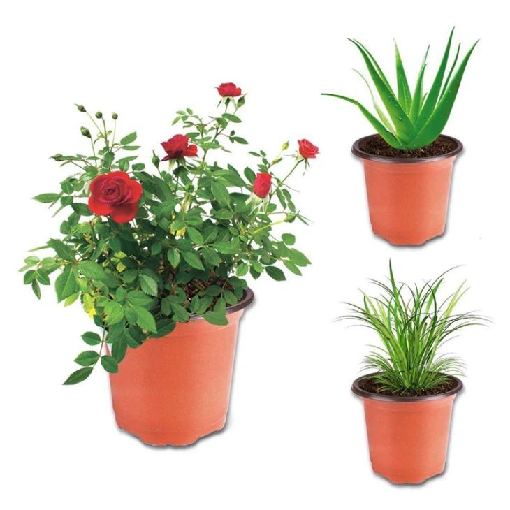 Plastic Pot Flower Garden Plant Nursery Vase Plastic Pot Flower Garden Plant Nursery Vase